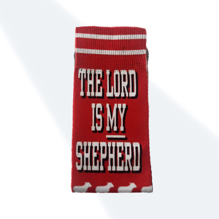 The Shepherd's Psalm (Psalm 23) - Bible Verse Crew Socks