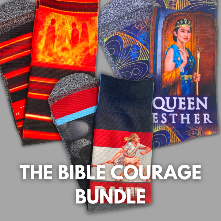 The Bible Courage Bundle | 3-Pair Bundle | Men's Size 6-13