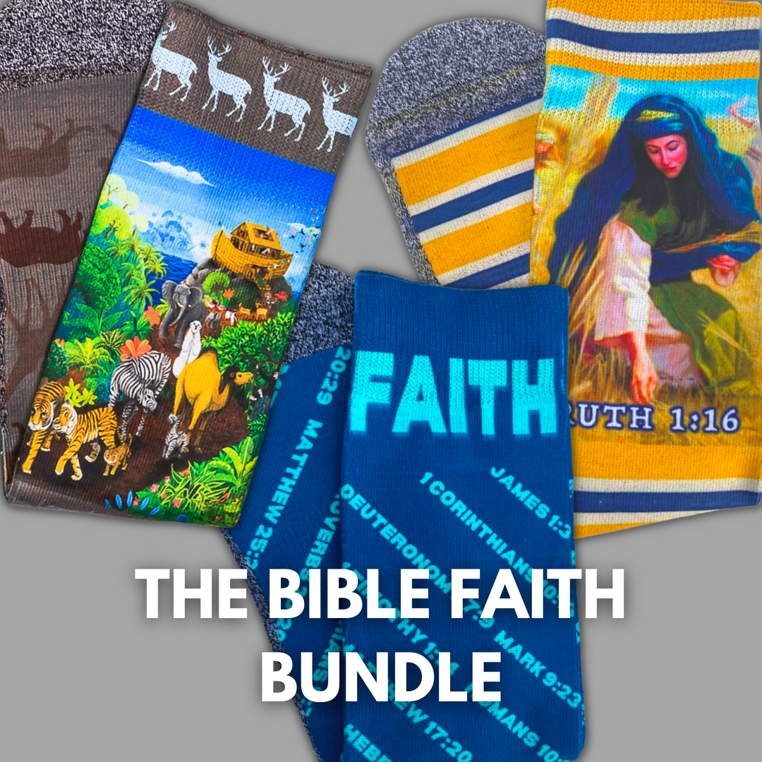 Scriptures Snickers Gifts Collection - Inspirational Scripture & Faith-Themed Socks ...