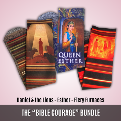 The “Courage” Bundle | 3-Pair Bundle by BibleSocks, view 1