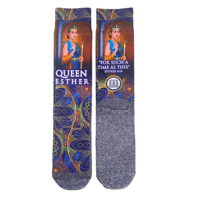 The Esthers Scripture themed Christian Socks by BibleSocks